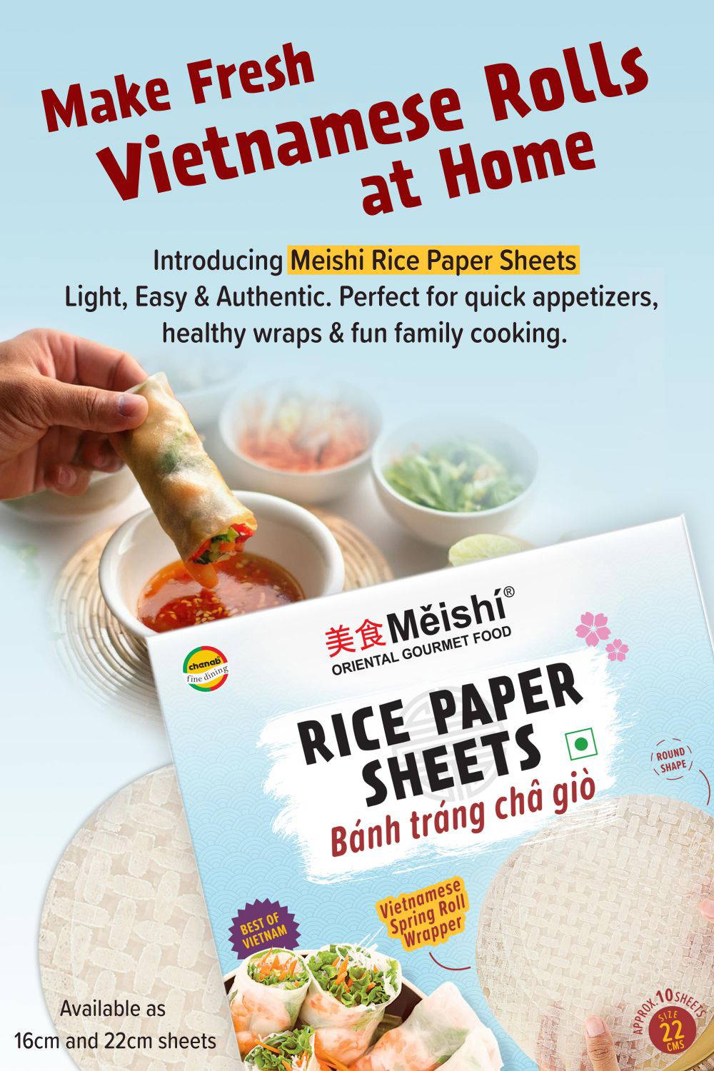 Meishi Vietnamese Rice Paper Sheet-mobile