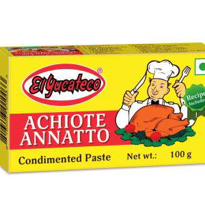 El Yucateco Achiote Annatto Authentic Condimented Paste